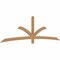 Ekena Millwork Davenport Timber Gable Bracket, Western Red Cedar, 108"W x 31 1/2"H x 1 1/2"D x 3 1/2"F, 7/12 Pitch GBW108X31X0204DAV00SWR - alternate 5